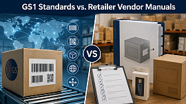 GS1 Standards vs. Retailer Vendor Manuals: Why Suppliers Need to Follow Both Before Printing Barcode Labels